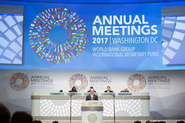 Balance de la Junta de Gobernadores del FMI y del Grupo Banco Mundial