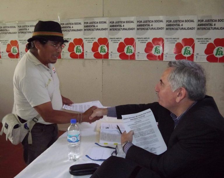 Visita de trabajo en Tacna La Heroica