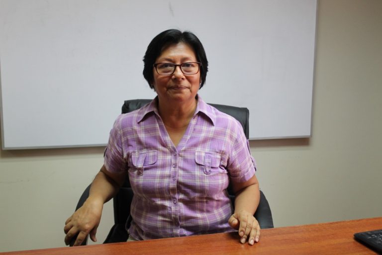 Amelia Alegría Morán, Secretaria de Defensa del Sindicato de Cultura Sut-BNP