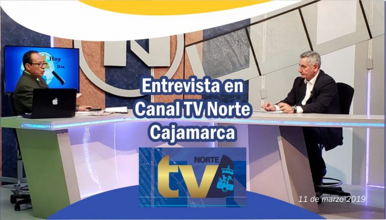Entrevista en Canal TV Norte Cajamarca
