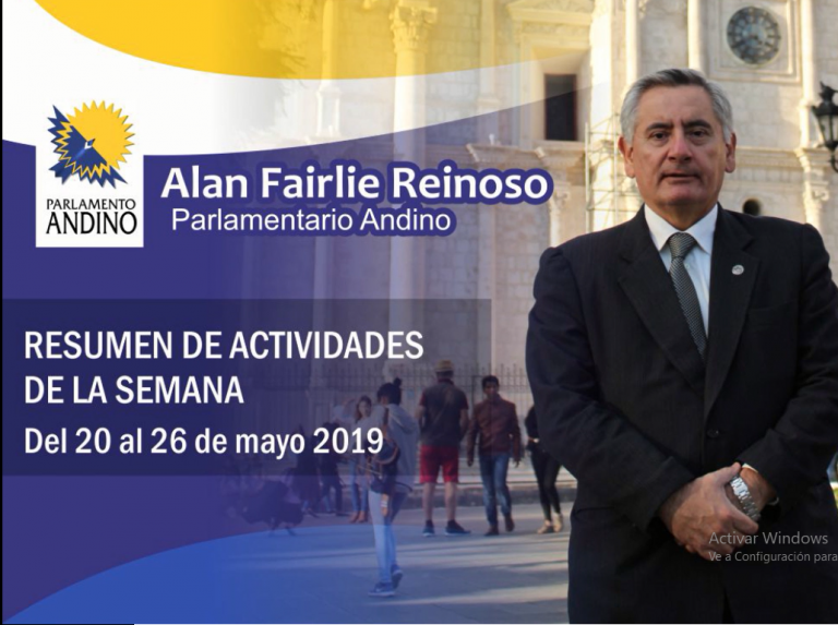 Resumen de actividades parlamentarias, desarrolladas en la semana del 20 al 26 de mayo