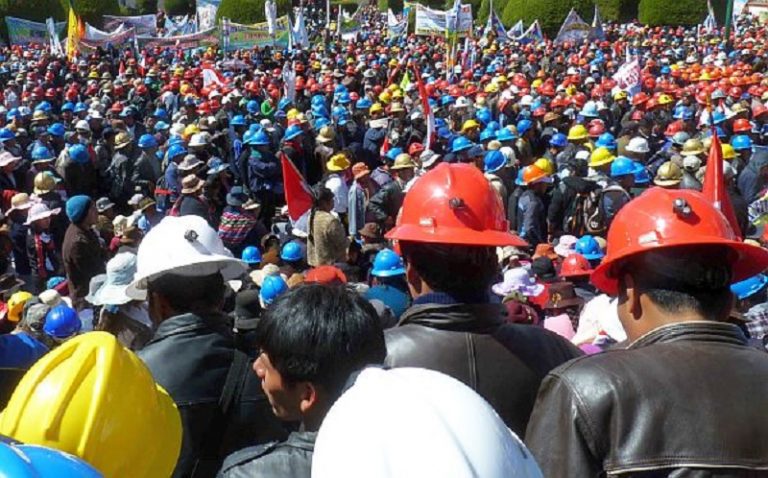 Trabajadores mineros inician huelga nacional este 10 de setiembre