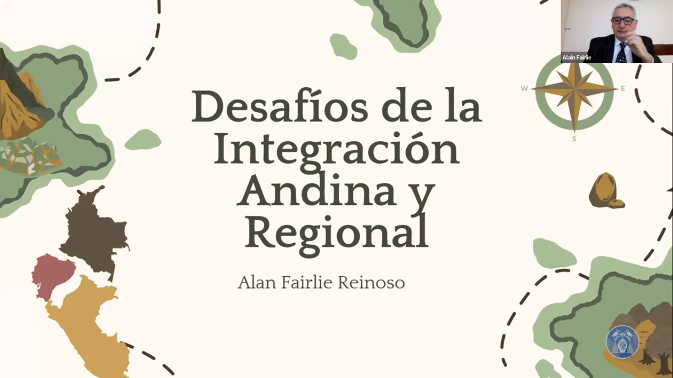 Webinar Diálogos IAES: Algunos desafíos para la integración andina y regional