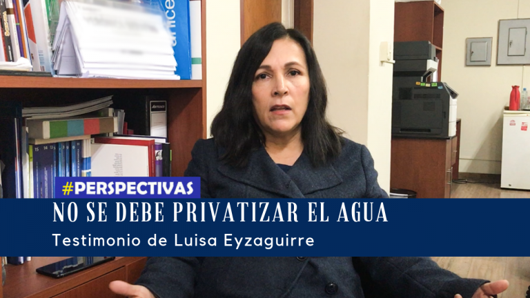 No se debe privatizar el agua