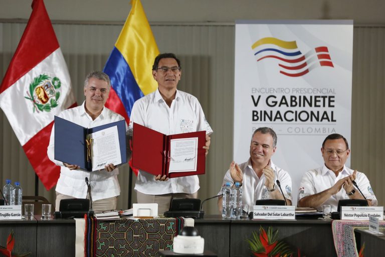 Saludo al V Gabinete Binacional Perú – Colombia