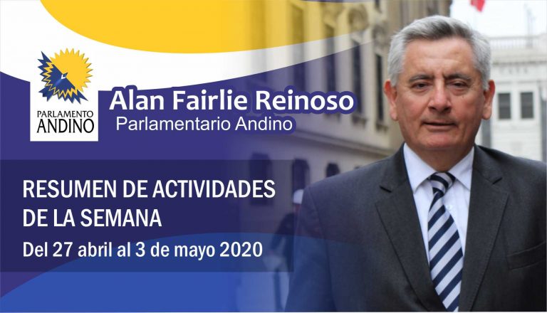 Actividades Parlamentarias del 27 de abril al 03 de mayo
